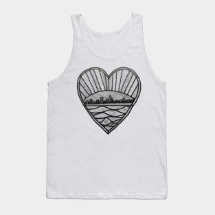 City in your heart Tank Top